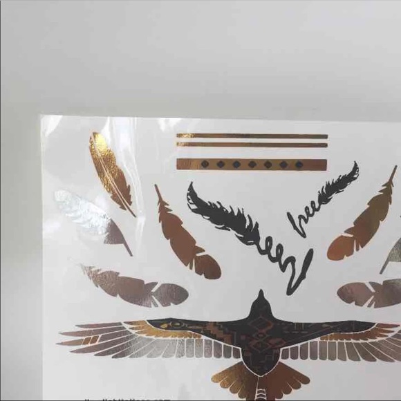 Flash tattoos festival music concert gold silver - Picture 4 of 4